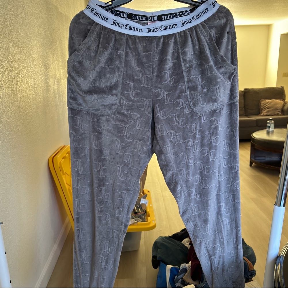 Juicy Couture Gray Pajama Pants